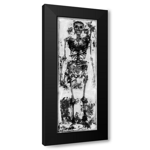 Skeleton IV Black Modern Wood Framed Art Print with Double Matting by Wagner, Martin