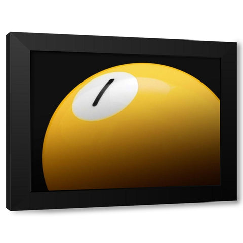 Yellow 1 Black Modern Wood Framed Art Print with Double Matting by Reynolds, Richard