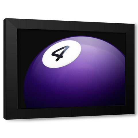 Purple 4 Black Modern Wood Framed Art Print with Double Matting by Reynolds, Richard