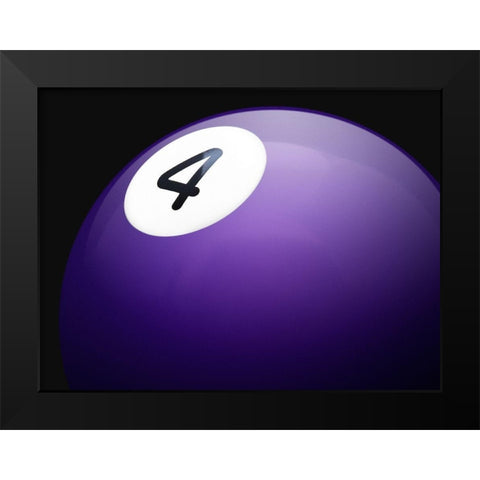 Purple 4 Black Modern Wood Framed Art Print by Reynolds, Richard