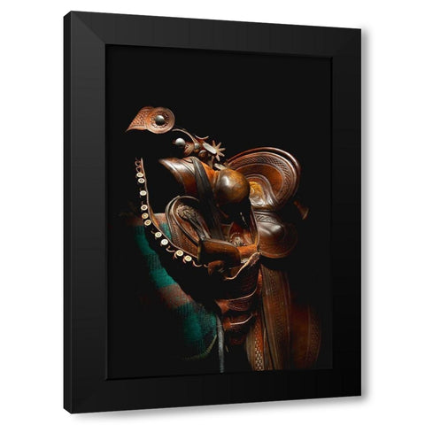 Art of the West Black Modern Wood Framed Art Print by Dawson, Robert