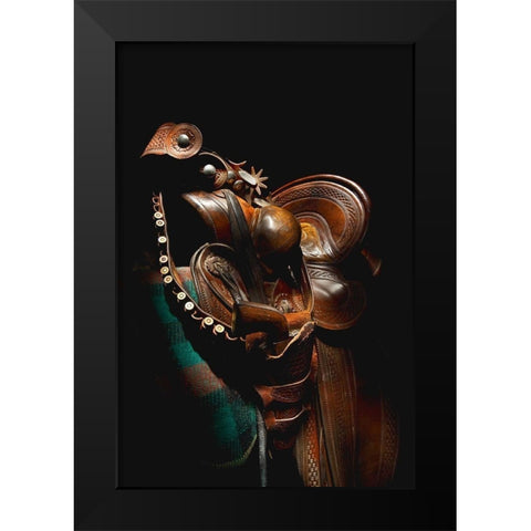 Art of the West Black Modern Wood Framed Art Print by Dawson, Robert