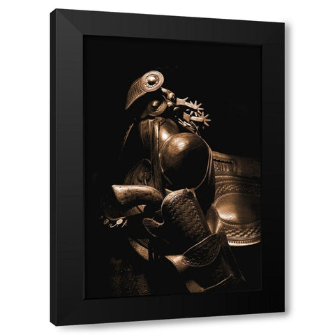 Circa 1902 Black Modern Wood Framed Art Print with Double Matting by Dawson, Robert