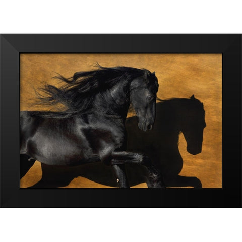 Fabiano I Black Modern Wood Framed Art Print by Dawson, Robert
