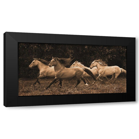 Feeling Good Black Modern Wood Framed Art Print with Double Matting by Dawson, Robert