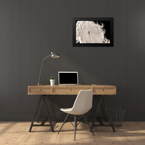 Leonardo Black Modern Wood Framed Art Print by Dawson, Robert