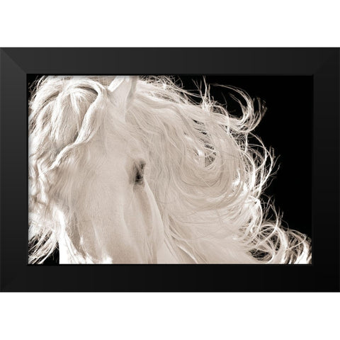 Leonardo Black Modern Wood Framed Art Print by Dawson, Robert