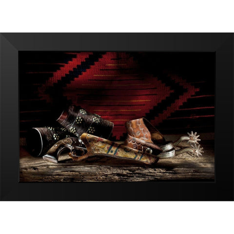 Days Gone By 2 Black Modern Wood Framed Art Print by Dawson, Robert