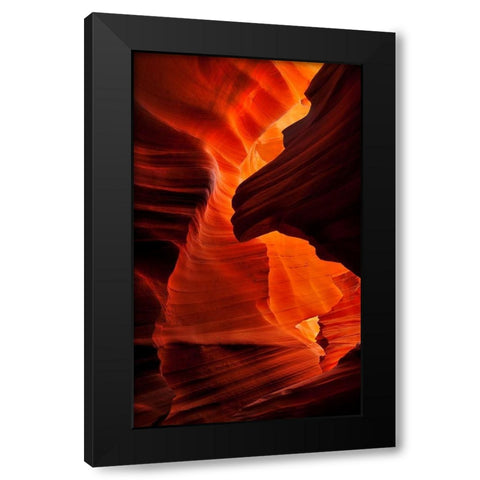 Enchantment Canyon II Black Modern Wood Framed Art Print with Double Matting by Dawson, Robert