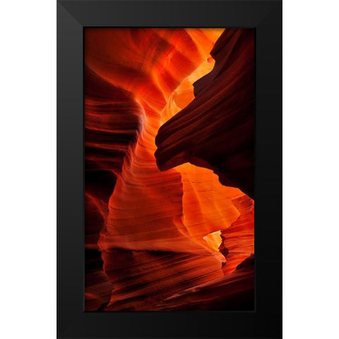 Enchantment Canyon II Black Modern Wood Framed Art Print by Dawson, Robert