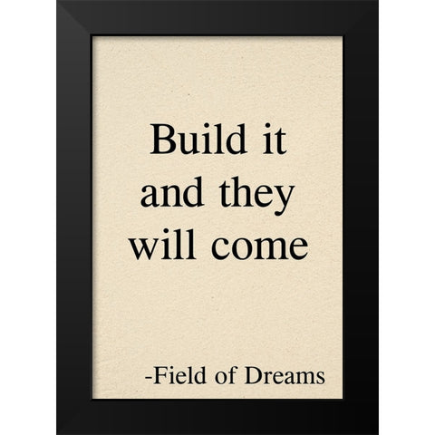 RFBUPST Black Modern Wood Framed Art Print by UNKNOWN