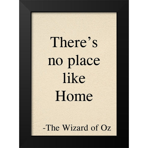 RFNOPLACE Black Modern Wood Framed Art Print by UNKNOWN