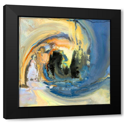 Under the Rainbow Black Modern Wood Framed Art Print by Bolokofsky, Ronald