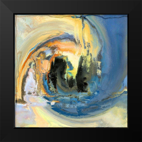 Under the Rainbow Black Modern Wood Framed Art Print by Bolokofsky, Ronald