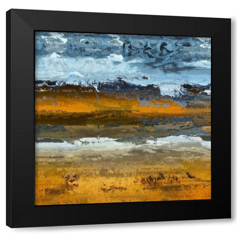 Copper Hill II Black Modern Wood Framed Art Print with Double Matting by Bolokofsky, Ronald