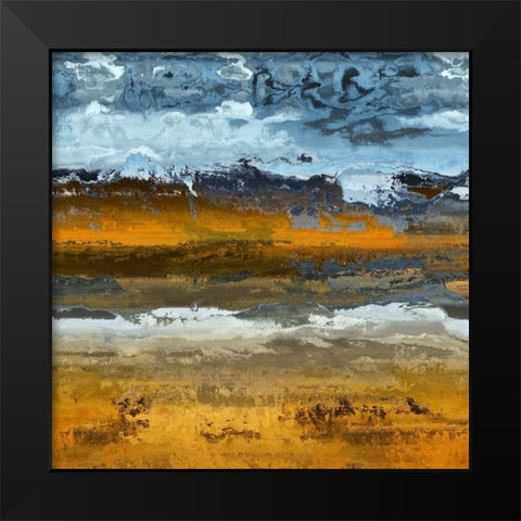 Copper Hill II Black Modern Wood Framed Art Print by Bolokofsky, Ronald