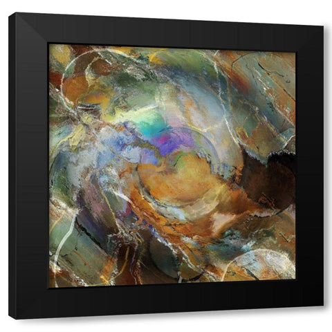 Orbit I Black Modern Wood Framed Art Print by Bolokofsky, Ronald