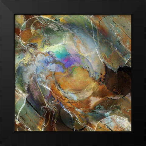 Orbit I Black Modern Wood Framed Art Print by Bolokofsky, Ronald