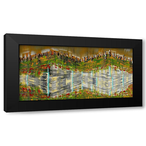 Night At the Opera Black Modern Wood Framed Art Print with Double Matting by Bolokofsky, Ronald