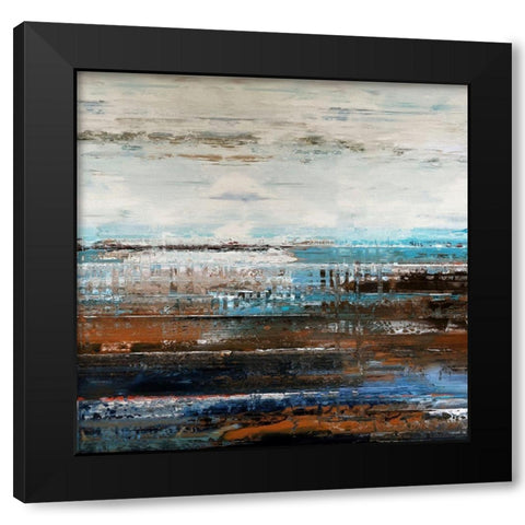 Calming Nature I Black Modern Wood Framed Art Print by Bolokofsky, Ronald