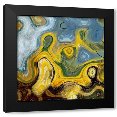 Bewilderment I Black Modern Wood Framed Art Print with Double Matting by Bolokofsky, Ronald