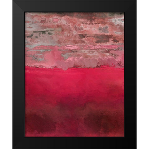 The Plains VII Black Modern Wood Framed Art Print by Bolokofsky, Ronald
