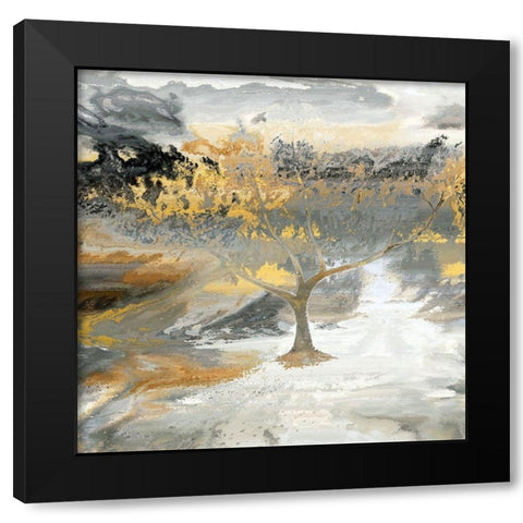 Taking Root Black Modern Wood Framed Art Print with Double Matting by Bolokofsky, Ronald