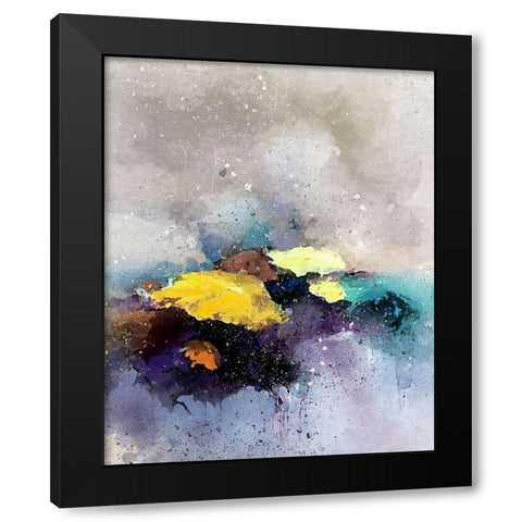 Braving the Elements Black Modern Wood Framed Art Print by Bolokofsky, Ronald