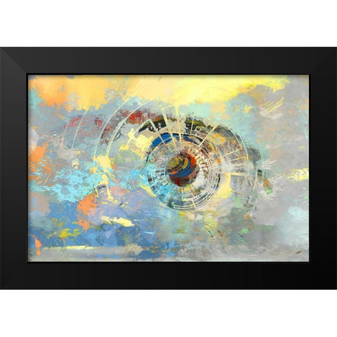 Trying To Stay Focused Black Modern Wood Framed Art Print by Bolokofsky, Ronald