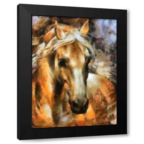 Shadow Black Modern Wood Framed Art Print with Double Matting by Bolokofsky, Ronald