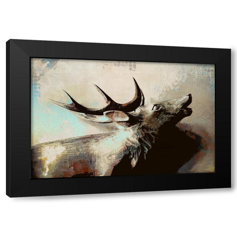The Calling Black Modern Wood Framed Art Print by Bolokofsky, Ronald
