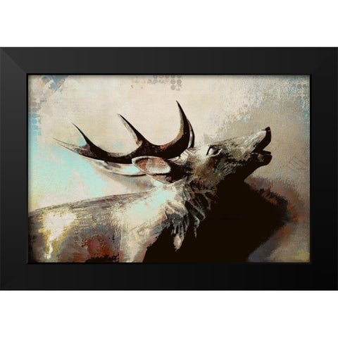 The Calling Black Modern Wood Framed Art Print by Bolokofsky, Ronald