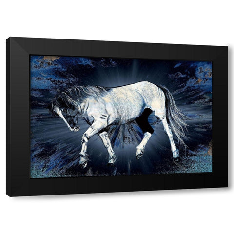 White Beauty Black Modern Wood Framed Art Print by Bolokofsky, Ronald