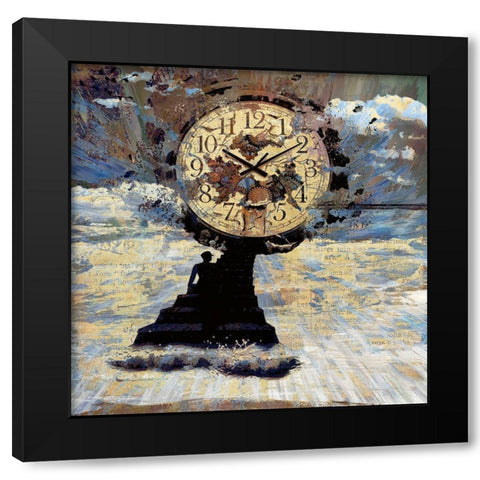 Maritime Black Modern Wood Framed Art Print by Bolokofsky, Ronald