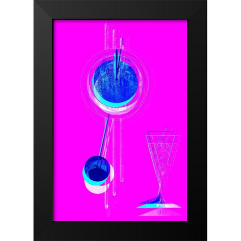 Afternoon Hangover II Black Modern Wood Framed Art Print by Bolokofsky, Ronald