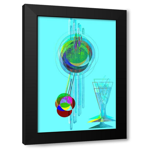 Afternoon Hangover IV Black Modern Wood Framed Art Print with Double Matting by Bolokofsky, Ronald