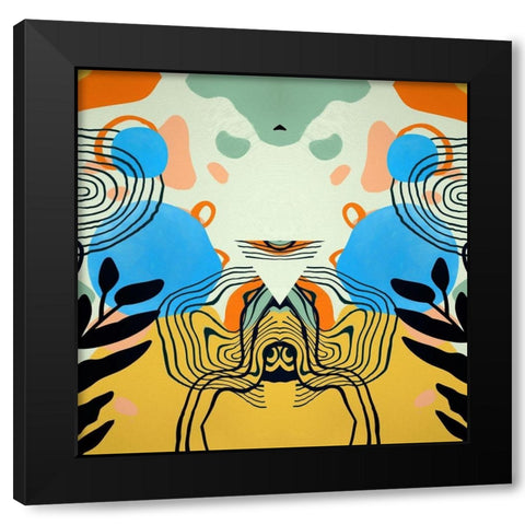 Under the Hood I Black Modern Wood Framed Art Print with Double Matting by Bolokofsky, Ronald
