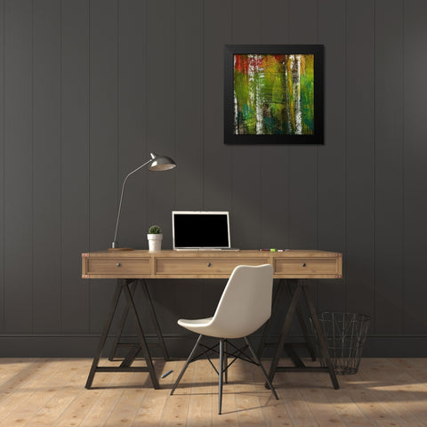 Enchantment I Black Modern Wood Framed Art Print by Brey
