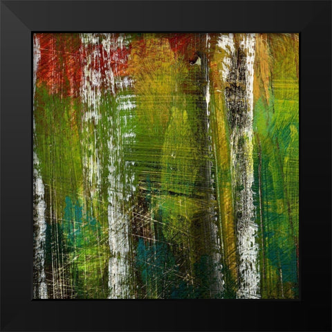 Enchantment I Black Modern Wood Framed Art Print by Brey