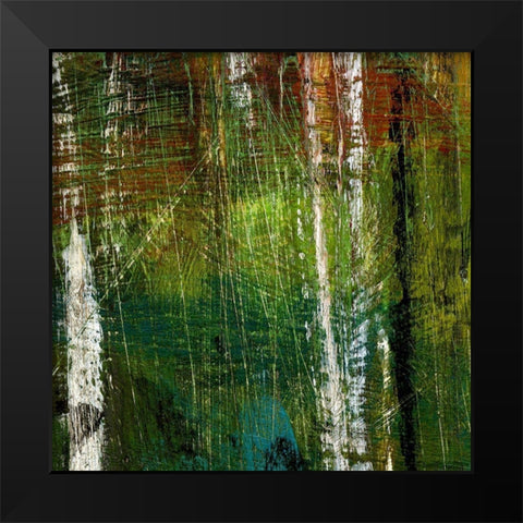 Enchantment III Black Modern Wood Framed Art Print by Brey