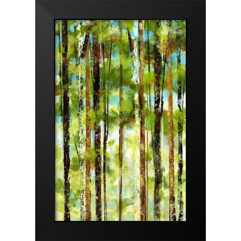 Forest I Black Modern Wood Framed Art Print by Brey