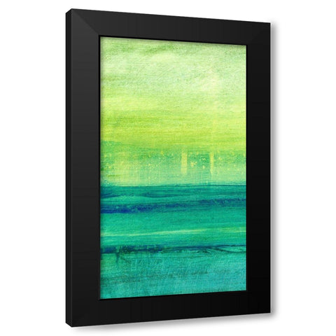 Morning Moods I Black Modern Wood Framed Art Print with Double Matting by Brey