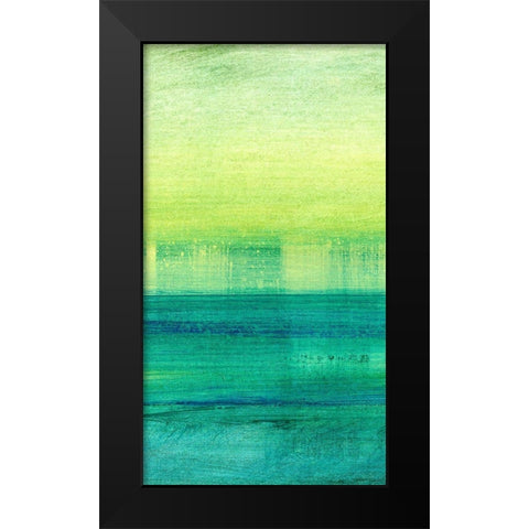 Morning Moods II Black Modern Wood Framed Art Print by Brey