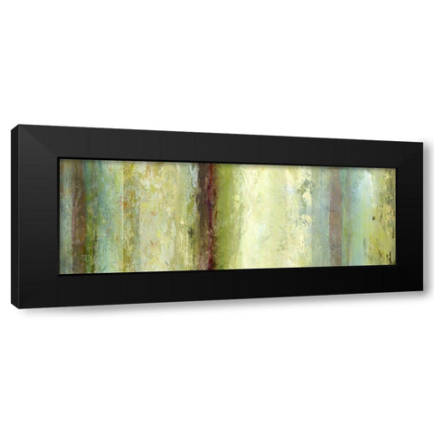 Weathered Black Modern Wood Framed Art Print with Double Matting by Brey
