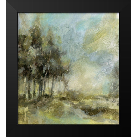 Beautiful Day I Black Modern Wood Framed Art Print by Brey
