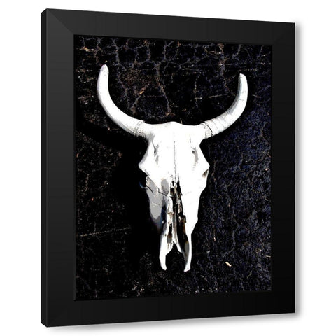 Long Life Black Modern Wood Framed Art Print with Double Matting by Bartola