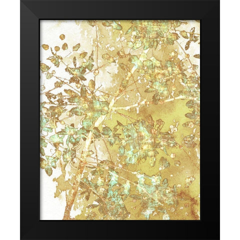 Branched II Black Modern Wood Framed Art Print by Franklin