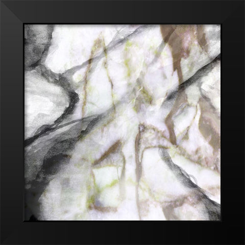 Granite Warm II Black Modern Wood Framed Art Print by Franklin