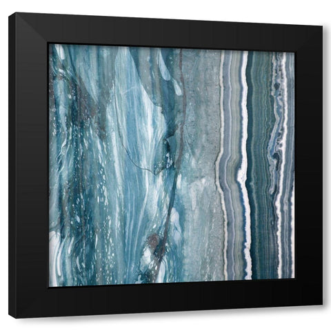 Niagra I Black Modern Wood Framed Art Print with Double Matting by Franklin