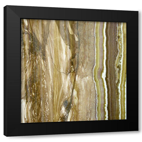 Niagra Sage I Black Modern Wood Framed Art Print by Franklin